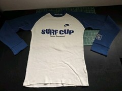 Rare Nike Surf Club Soccer Tournament Henley Sweatshirt Mens Size Medium M