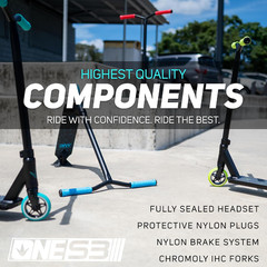Envy Scooters ONE S3 Stunt Scooter – Trick Scooters for Kids 6-12 Years – Begin