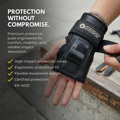 Bont Adult Wrist Guard Skate Pads Protection for Inline, Roller Derby, Park, …