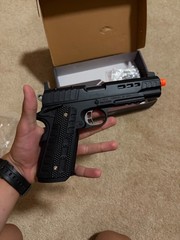 EMG x Kimber Rapide 1911 Gas Blowback Airsoft Pistol (Black / Green Gas) NEW !!!