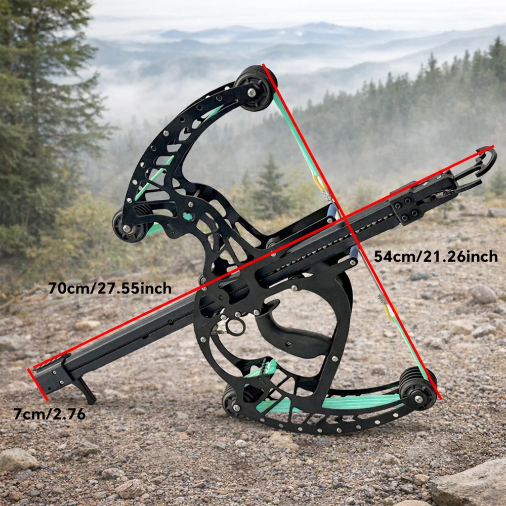 50 Round Dragon Shaped Crossbow Heavy Adult Multi Purpose Hunting Bow