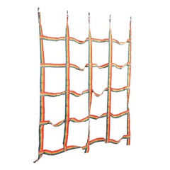 57 X 72 Inch Climbing Net Kids Climbing Rope Ladder PP Fiber High Loa KNDW