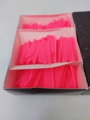 2.1″ Pink Fusion Vanes By Norway Industries DuraVanes: Bulk Pack Of 500 Count