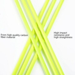30inch Archery Carbon Arrows Spine 500 OD7.8MM Hunting for Compound Recurve Bow