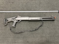 Double Eagle M3 Spring Shell Loading Airsoft Shotgun Retractable Stock