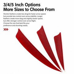 3″ 4″ 5″ Archery Arrow Natural Turkey Feathers Shield Cut Fletching Fletches DIY