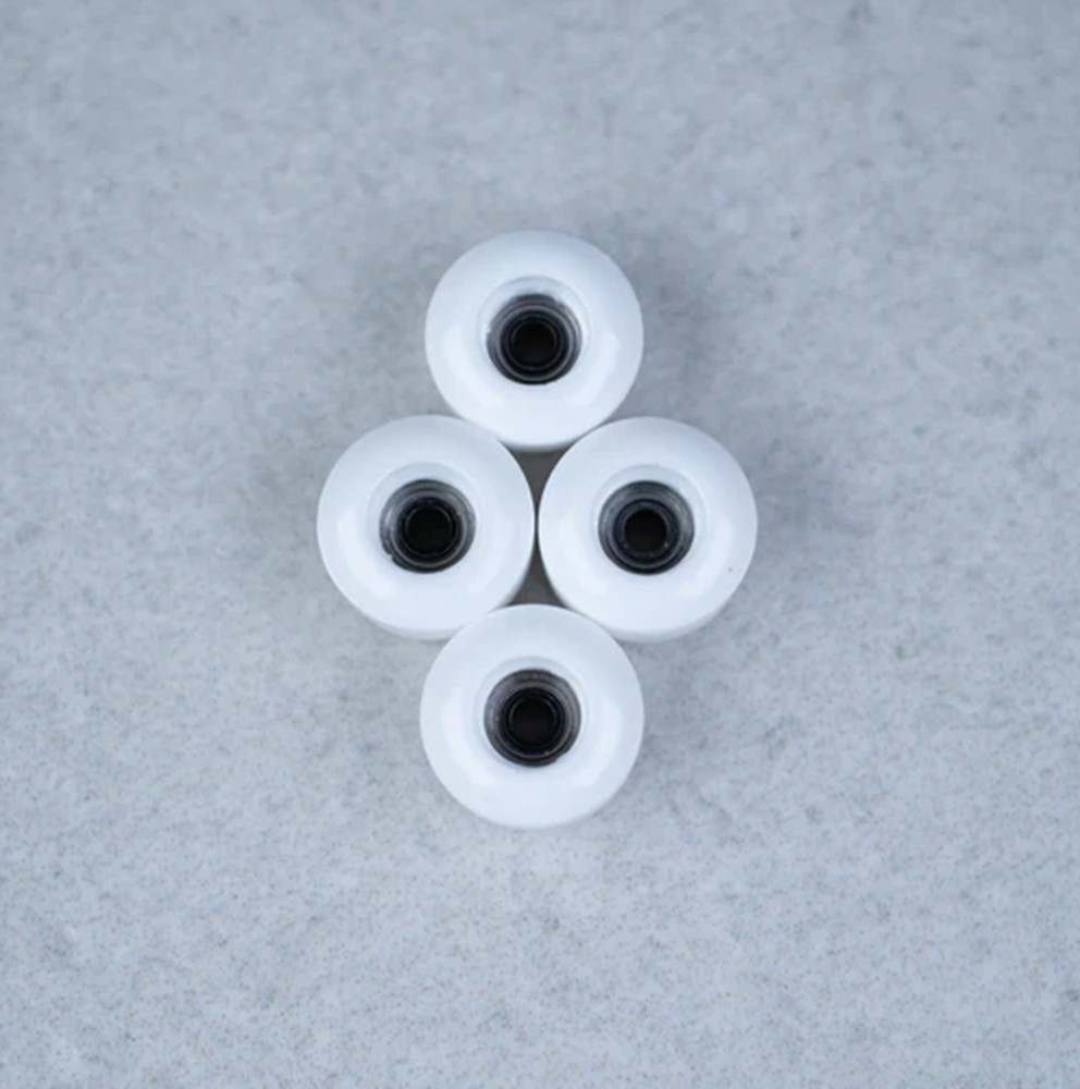 Maple Pro Fingerboard Wheels Classics Halo White 7.6mm x 5mm
