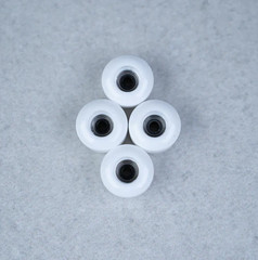 Maple Pro Fingerboard Wheels Classics Halo White 7.6mm x 5mm