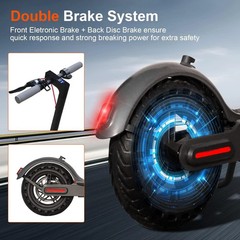 Adult Electric Scooter 19MPH 30KM Range Folding E-Scooter City Safe Commuter APP