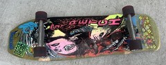 Vintage Blockhead Stretch Skateboard 34” Long