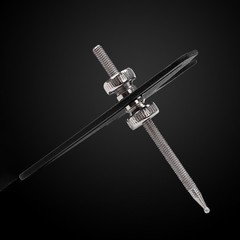 Recurve Bow Sight T-Shaped Black for scope Quick Detachable Calibrated Sight