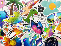 2000 Random Bulk Stickers Lot Fun Car Bottle Pack Bike Laptop Skin Decals