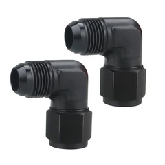 8AN Female to AN8 Male Flare 90 Degree Swivel Fitting 8AN to 8AN Female to Male