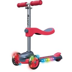 Razor Kids Trike Kick Scooter Adjustable LED Lights Beginner Red Rollie DLX