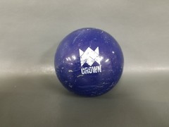 VTG Shot Put Ball Blue Cast Iron 90mm 2.72K Crown Used