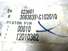 Polaris ATV/Snowmobile 3083839 1988-2000 Wrist Pin Clip O.E.M. N.O.S. QTY 4