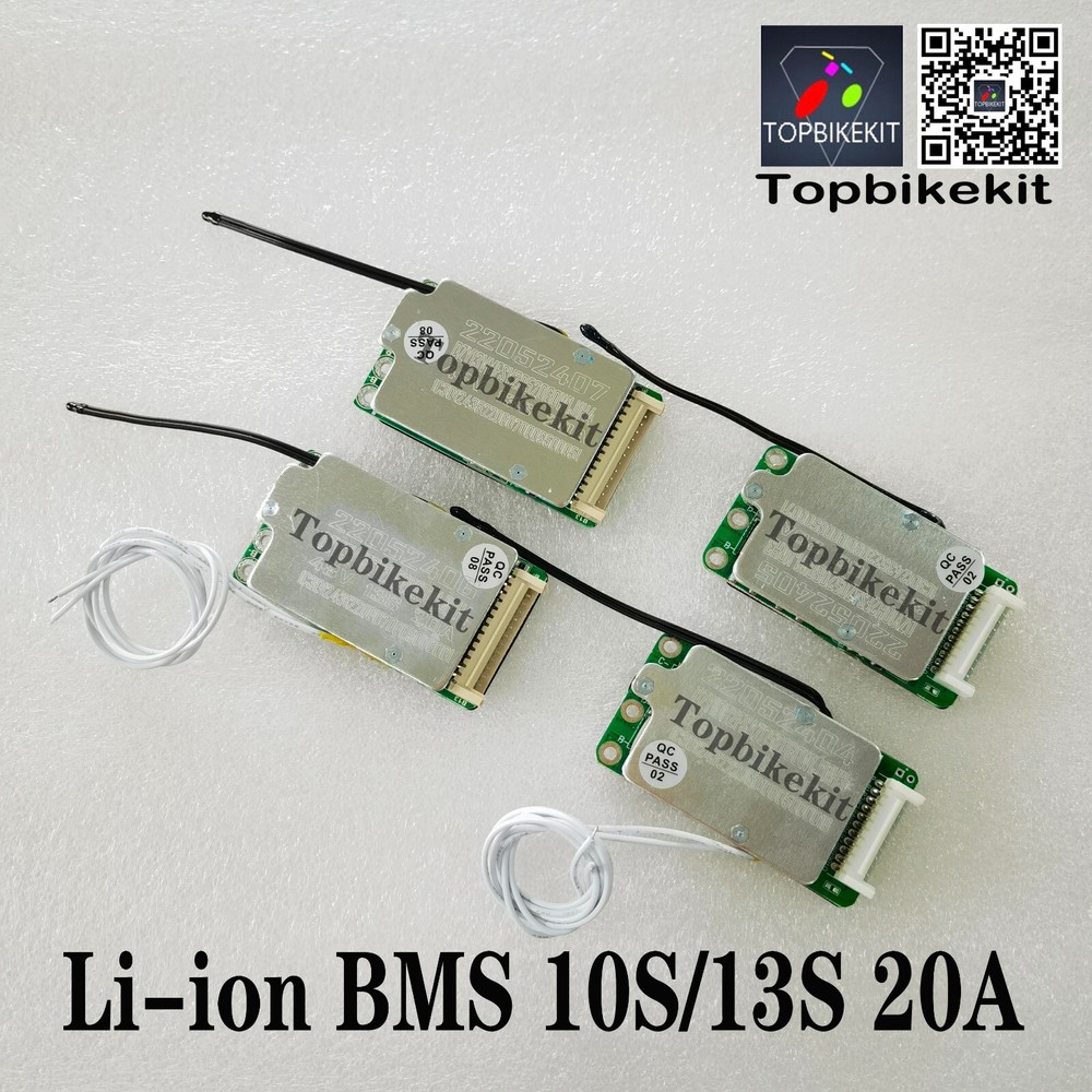 Hailong Battery BMS 10S 20A 13S 20A BMS Li-ion Battery pack +power switch 5V USB