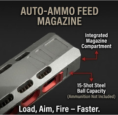 Automatic CNC Slingshot for Adult Outdoor Entertainment, Competition & Hunting