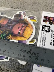 Jason Meents NYCC 2016 Sticker Set He-Man Voltron 6″ Tykes Growing Up 80s E4