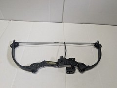 Barnett Tomcat Compound Bow Black Hunting Bow With Allen Camouflage Case Sight