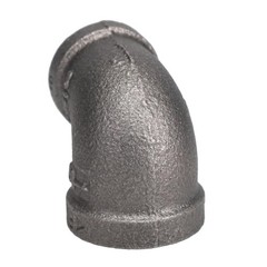 B & K Reducing Elbow 1/2 » Fip X 3/8 » Fip Malleable Iron 90 Deg.