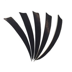 50 Pcs 4 Inch 5 Inch Archery Arrow Fletching Turkey Feather Fletching Right W…