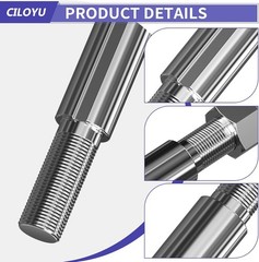 Heavy Duty 44in Go Kart Live Axle Kit 1in Diameter Steel ATV Buggy Quad Tool
