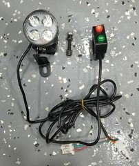 Razor DQ E200 E300 Mx 350 400 mx500 mx650- LED Headlight/Horn ad on schwinn