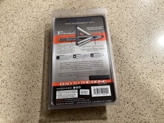 Muzzy 3 BLADE Trocar 100 Grain Broadheads 1 pack-Crossbow-#77