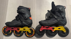 Powerslide Kaze Black 110 Inline Skates EU 41 US 7.5