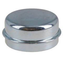2 PACK Replacement 52mm Dust Cap Wheel Hub Trailer Bearing Grease Cover