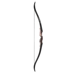 60″ Takedown Hunting Recurve Bow 30-60lbs Wooden Limbs Traditional Bow Shoot RH