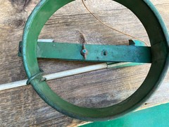 VINTAGE ARCHERY BOW FISHING REEL AND ARROW WITH CARP POINT FOR BOWFISHING