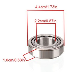 Stem Conical Taper Roller Bearings 320 22/23/23.5 23 22mm 44mm For Pit Dirt Bike