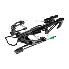 Centerpoint C0001 Dagger 405 FPS 4×32 Illuminated Scope Compound Crossbow, Black