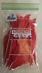 Gateway 50 RW 3 inch Red Parabolic Turkey Arrow Fletching Feathers Archery New