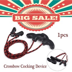 Archery Crossbow Rope Cocking Device Crossbows Cock String Aid Cocker Rope