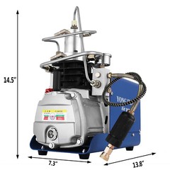 YONG HENG 4500PSI 30Mpa High Pressure Air Compressor Pump 110V PCP Scuba Rifle