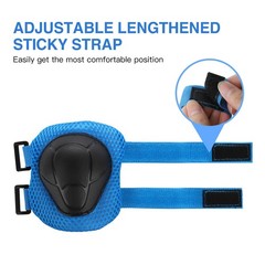 6PCS Kids Protective Gear Set, Knee Pads for Kids 3-10 Years Old, Toddler Elb…