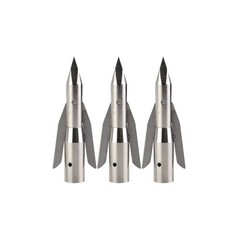 6/12 Pcs Archery Bowfishing Broadheads Stainless Steel Arrowhead Arrow Point …