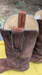 🚨Lucchese Kemo Sabe Handmade Brown Suede Cowboy Boots Men’s US 12 GD9323