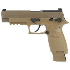 Sig Sauer, P320 M-17 Airgun, CO2 .177 Pellet, 430 FPS, 1913 Rail, Coyote, 20Rd