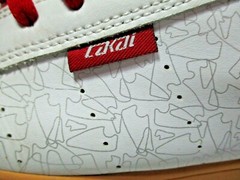 LAKAI LTD. Skateboarding Shoes – S / KINGSTON SM3 Size 10.5 White Leather 05115