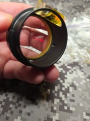 3D ARCHERY 4X LENS RED DOT BOW SIGHT HOUSING TOURNAMENT 3D SHOOTING SIGHT LEVEL