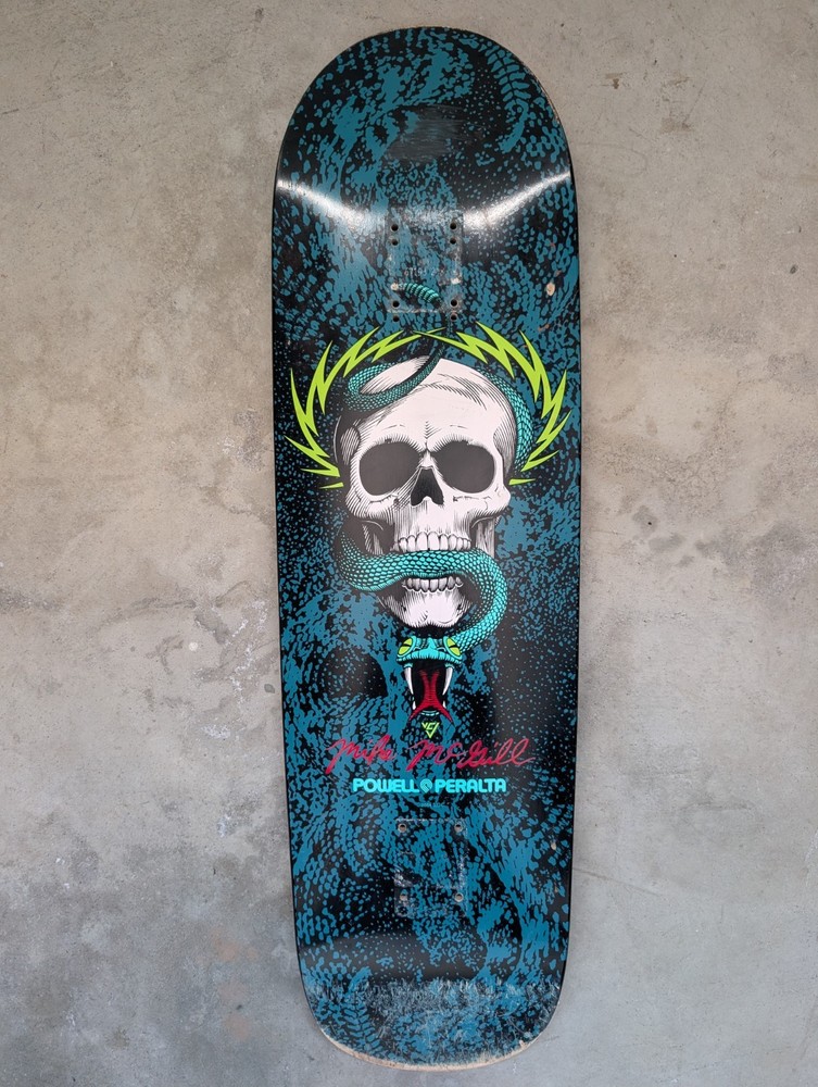 Powell Peralta Mike McGill Skull and Snake Skateboard Deck | USED