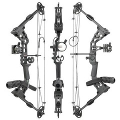 X8 Archery Compound Bow Fishing Set 20-70lbs Bow Hunting Shooting Target