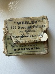 Vintage Daisy Power Line 717 Pellet Pistol .177 Cal. With Vintage Pellets