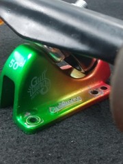 RARE Gullwing Charger Rasta 50° Trucks For Skateboard