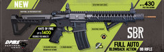 Crosman DPMS SBR CO2 BB Air Rifle | Full Auto Dual Action
