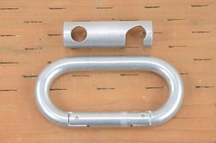 Eiger USA Oval Carabiner & Brake Bar Collector Climbing Gear Vintage 1960’s-70’s
